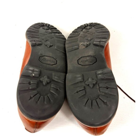 Salvatore Ferragamo Studio Shoes Brown Derby Made In Italy Men\'s 8D Nice main image 7